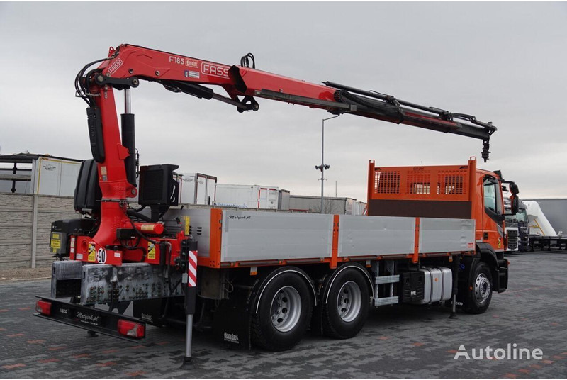 Iveco 420 Flatbed + crane FASSI 185 6x2 - Dropside/ Flatbed truck, Crane truck: picture 5 Iveco 420 Flatbed + crane FASSI 185 6x2 - Dropside/ Flatbed truck, Crane truck: picture 5