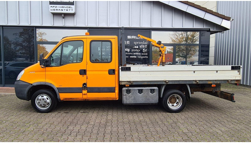 Iveco Daily 50C15 Doka Flatbed + Crane Hummel GSK 500 - Dropside/ Flatbed truck, Crane truck: picture 2 Iveco Daily 50C15 Doka Flatbed + Crane Hummel GSK 500 - Dropside/ Flatbed truck, Crane truck: picture 2