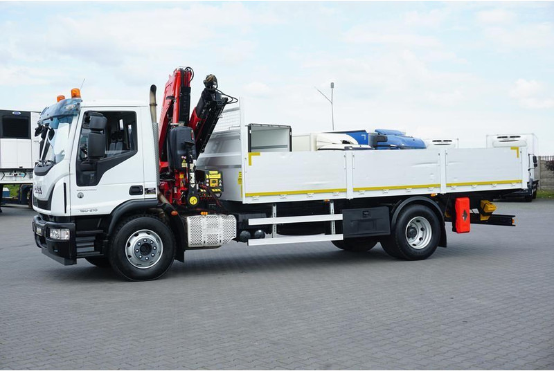 Iveco EUROCARGO / 160-21 / SKRZYNIOWY + HDS / FASSI F110 / ROTATOR / P - Open body delivery van: picture 5 Iveco EUROCARGO / 160-21 / SKRZYNIOWY + HDS / FASSI F110 / ROTATOR / P - Open body delivery van: picture 5
