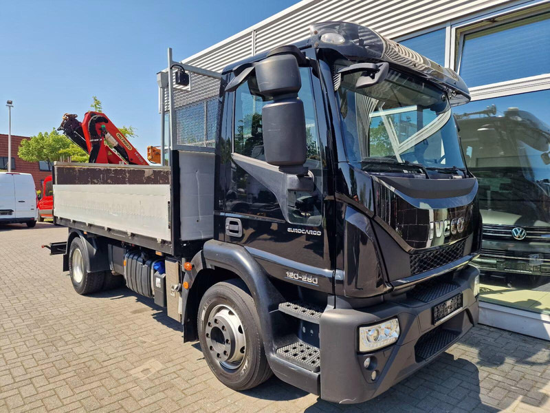 Iveco EuroCargo 120-280 - Flatbed truck + crane - Dropside/ Flatbed truck, Crane truck: picture 2 Iveco EuroCargo 120-280 - Flatbed truck + crane - Dropside/ Flatbed truck, Crane truck: picture 2