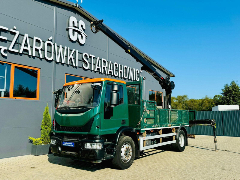 Iveco Eurocargo 180E25 - Dropside/ Flatbed truck, Crane truck: picture 1 Iveco Eurocargo 180E25 - Dropside/ Flatbed truck, Crane truck: picture 1