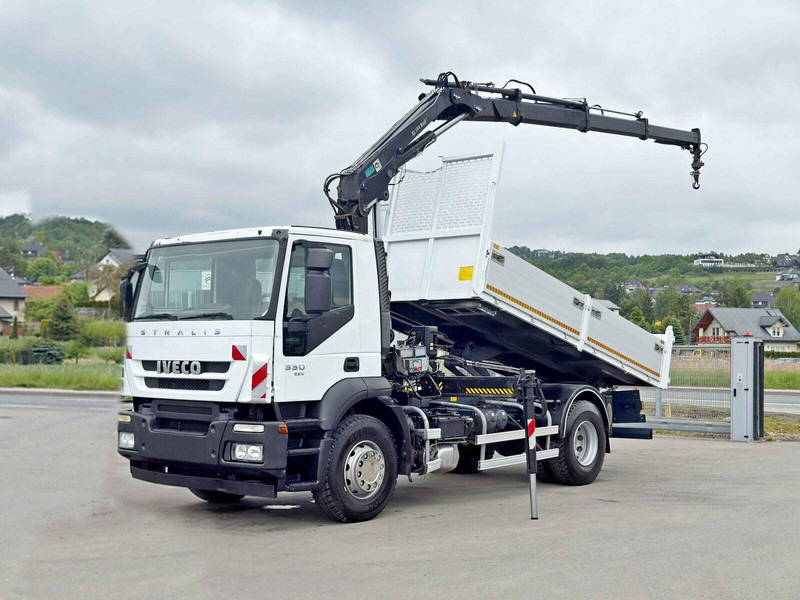 Iveco STRALIS 330 *HIAB 144 BS-3 HIDUO* TOPZUSTAND - Tipper, Crane truck: picture 2 Iveco STRALIS 330 *HIAB 144 BS-3 HIDUO* TOPZUSTAND - Tipper, Crane truck: picture 2