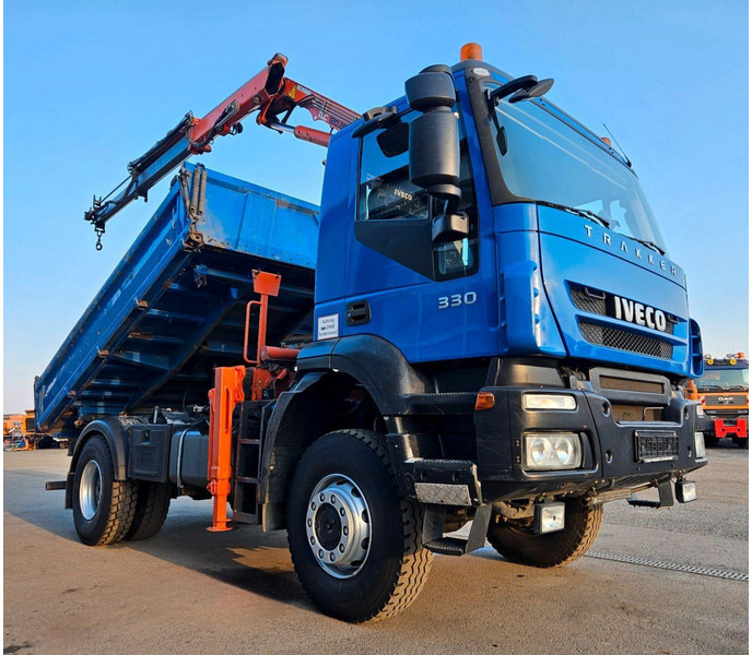 Iveco Trakker 190T33 4x4 M Tipper + Crane Atlas 120.2E - Tipper, Crane truck: picture 5 Iveco Trakker 190T33 4x4 M Tipper + Crane Atlas 120.2E - Tipper, Crane truck: picture 5
