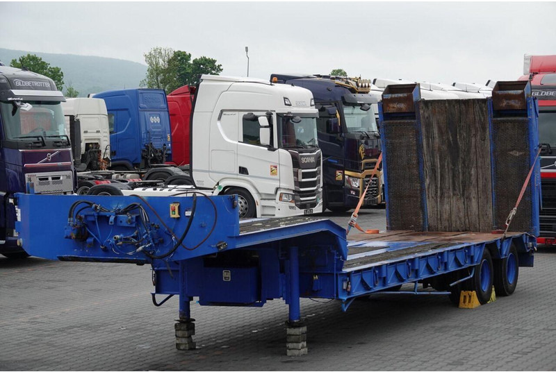 Kaiser LAWETA NISKOPODWOZIOWA / NAJAZDY HYDRAULICZNE / WCIĄGARKA / 2 OS - Low loader semi-trailer: picture 1 Kaiser LAWETA NISKOPODWOZIOWA / NAJAZDY HYDRAULICZNE / WCIĄGARKA / 2 OS - Low loader semi-trailer: picture 1