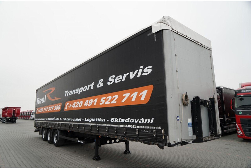 Kögel FIRANKA / MEGA / OŚ PODNOSZONA / OSIE SAF / DACH PODNOSZONY / LO - Curtainsider semi-trailer: picture 2 Kögel FIRANKA / MEGA / OŚ PODNOSZONA / OSIE SAF / DACH PODNOSZONY / LO - Curtainsider semi-trailer: picture 2