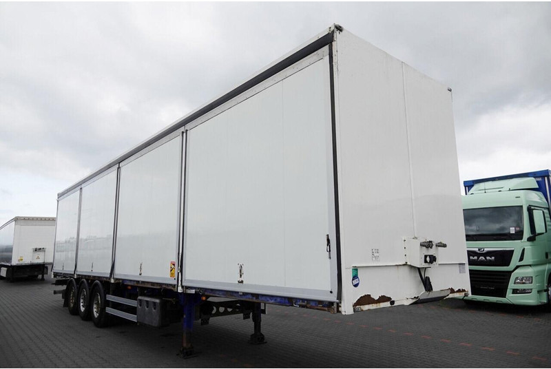 Lecitrailer KONTENER / KOFFER / OTWIERANE BOKI / MOCNA PODŁOGA SZYNA DESKA - Closed box semi-trailer: picture 2 Lecitrailer KONTENER / KOFFER / OTWIERANE BOKI / MOCNA PODŁOGA SZYNA DESKA - Closed box semi-trailer: picture 2