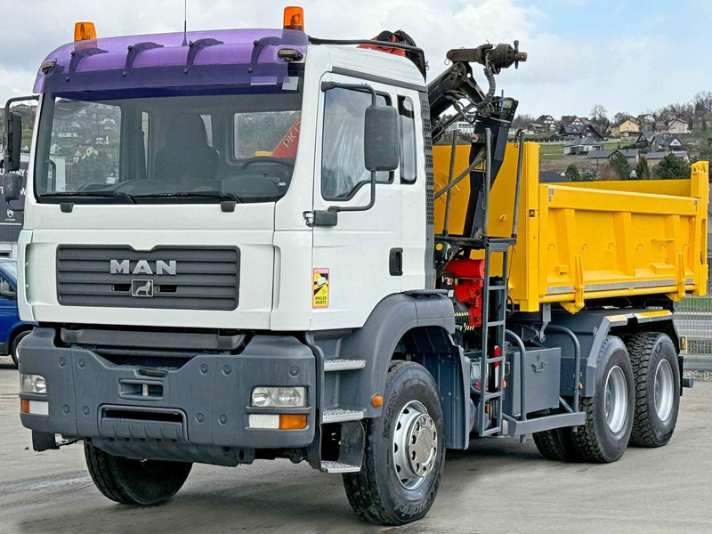 MAN TGA 33.350 * PK 12000 *6x4 * TOPZUSTAND - Tipper, Crane truck: picture 4 MAN TGA 33.350 * PK 12000 *6x4 * TOPZUSTAND - Tipper, Crane truck: picture 4