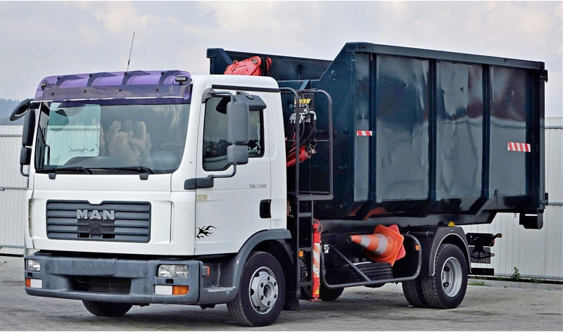 MAN TGL 7.150 + FASSI F60 * TOPZUSTAND - Tipper, Crane truck: picture 4 MAN TGL 7.150 + FASSI F60 * TOPZUSTAND - Tipper, Crane truck: picture 4