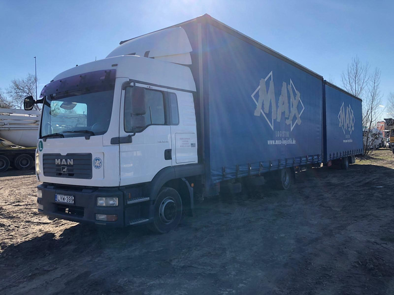 MAN TGL 8.210 Pritsche - TOP ZUSTAND - Curtainsider truck: picture 3 MAN TGL 8.210 Pritsche - TOP ZUSTAND - Curtainsider truck: picture 3