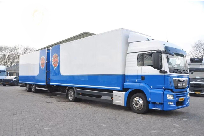 MAN TGM 18.320 - Koffer + trailer - Box truck: picture 2 MAN TGM 18.320 - Koffer + trailer - Box truck: picture 2