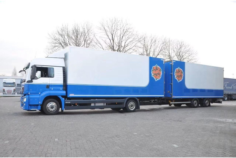 MAN TGM 18.320 - Koffer + trailer - Box truck: picture 3 MAN TGM 18.320 - Koffer + trailer - Box truck: picture 3