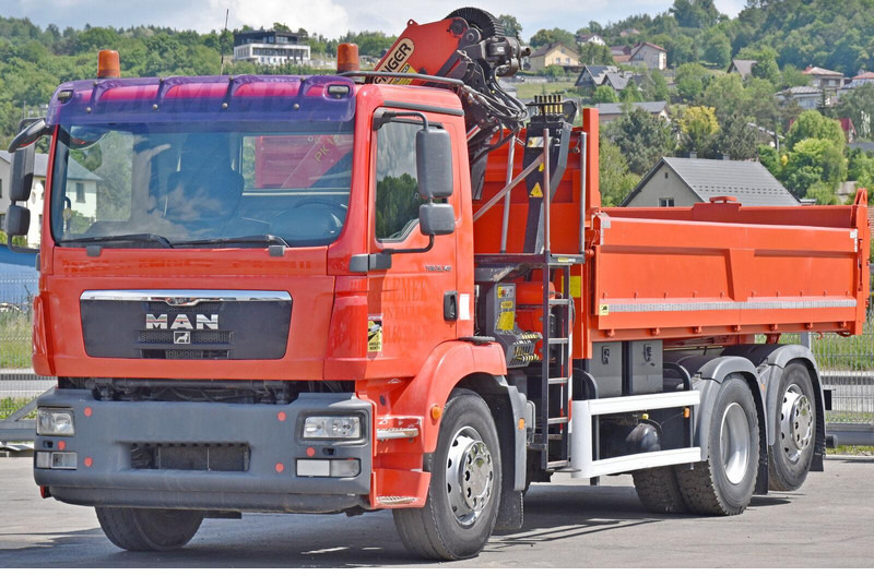 MAN TGM 26.340 - Tipper, Crane truck: picture 5 MAN TGM 26.340 - Tipper, Crane truck: picture 5