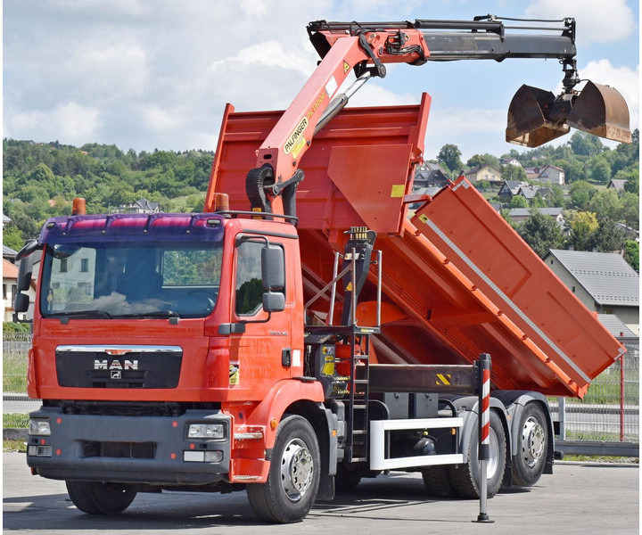 MAN TGM 26.340 - Tipper, Crane truck: picture 3 MAN TGM 26.340 - Tipper, Crane truck: picture 3