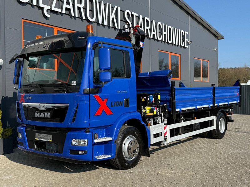 MAN TGM TGL 15.250 / E6 / wywrotka 3-S + HMF żuraw z pilotem / H - Tipper, Crane truck: picture 4 MAN TGM TGL 15.250 / E6 / wywrotka 3-S + HMF żuraw z pilotem / H - Tipper, Crane truck: picture 4
