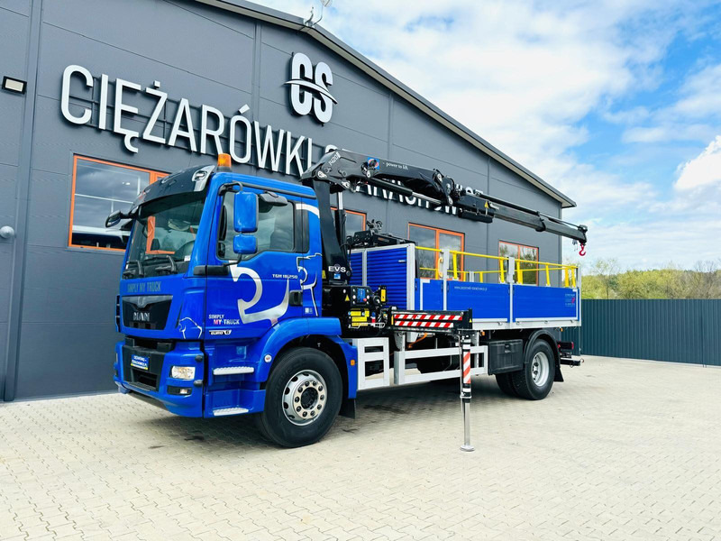 MAN TGM TGL TGS 18.250 - Dropside/ Flatbed truck, Crane truck: picture 1 MAN TGM TGL TGS 18.250 - Dropside/ Flatbed truck, Crane truck: picture 1