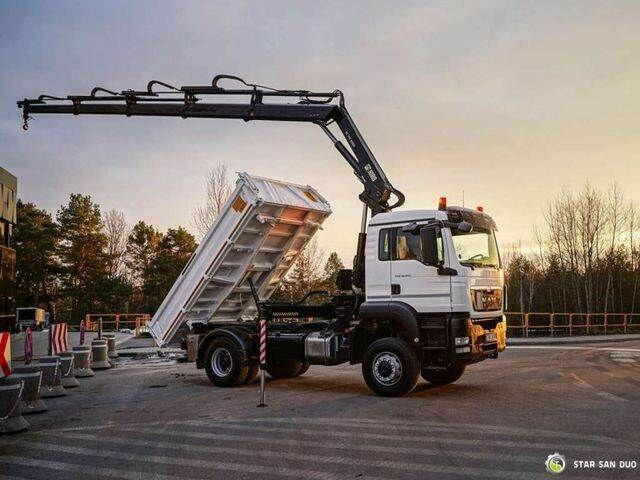 MAN TGS 18.360 4x4 HIAB 144 E-4 Crane Kipper - Tipper, Crane truck: picture 3 MAN TGS 18.360 4x4 HIAB 144 E-4 Crane Kipper - Tipper, Crane truck: picture 3