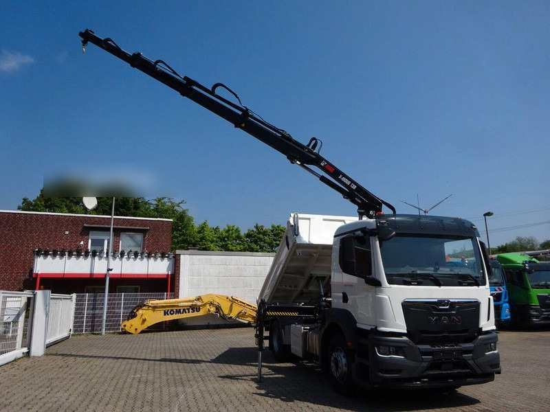 MAN TGS 22.400 - 3 way tipper + crane - Tipper, Crane truck: picture 3 MAN TGS 22.400 - 3 way tipper + crane - Tipper, Crane truck: picture 3