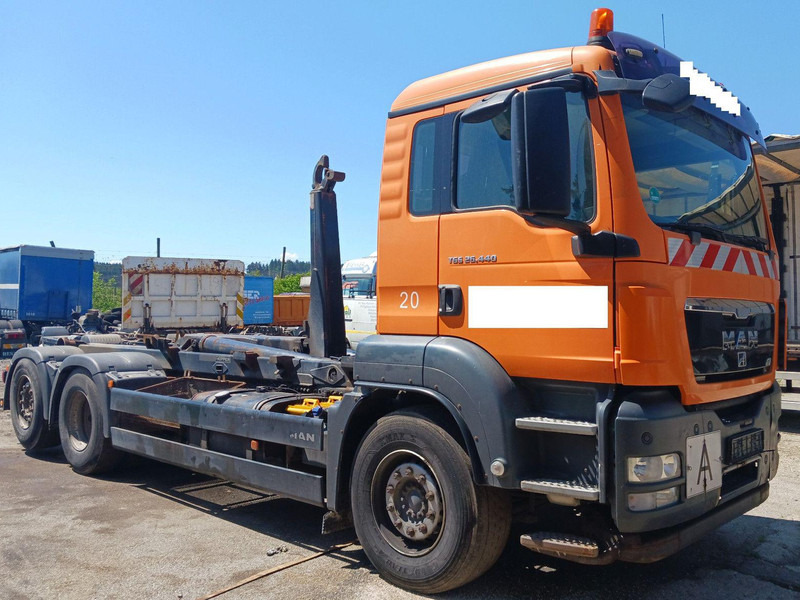 MAN TGS 26.440 Meiller RK2065, EURO5, GERMAN - Dropside/ Flatbed truck, Crane truck: picture 2 MAN TGS 26.440 Meiller RK2065, EURO5, GERMAN - Dropside/ Flatbed truck, Crane truck: picture 2