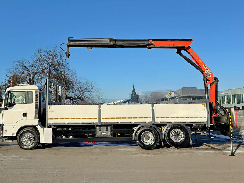 MAN TGS 26.440* PK 18001 - EH A + FUNK* TOPZUSTAND - Dropside/ Flatbed truck, Crane truck: picture 5 MAN TGS 26.440* PK 18001 - EH A + FUNK* TOPZUSTAND - Dropside/ Flatbed truck, Crane truck: picture 5
