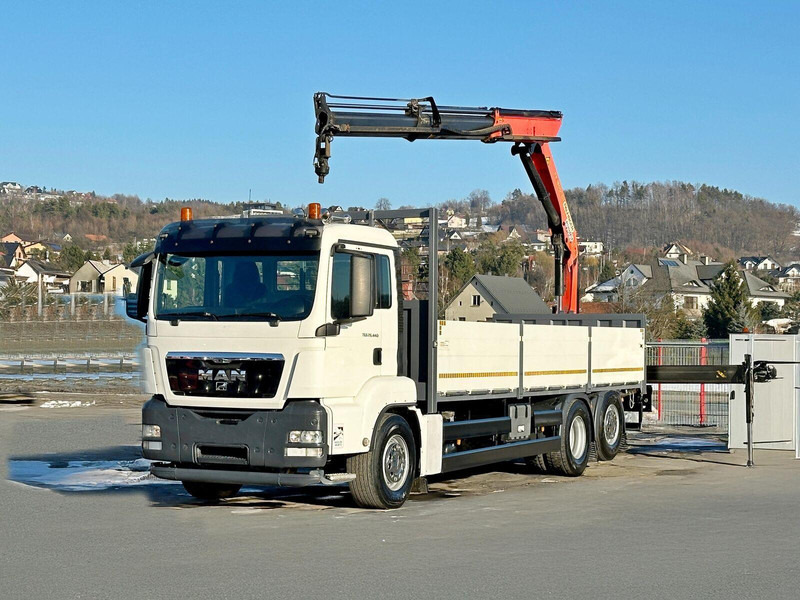 MAN TGS 26.440* PK 18001 - EH A + FUNK* TOPZUSTAND - Dropside/ Flatbed truck, Crane truck: picture 2 MAN TGS 26.440* PK 18001 - EH A + FUNK* TOPZUSTAND - Dropside/ Flatbed truck, Crane truck: picture 2