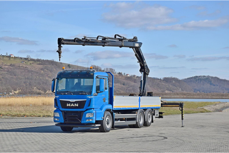 MAN TGS 26.480 - Dropside/ Flatbed truck, Crane truck: picture 2 MAN TGS 26.480 - Dropside/ Flatbed truck, Crane truck: picture 2