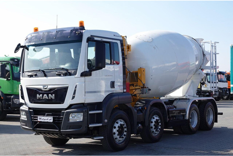 MAN TGS 32.420 / 8x4 / BETONOMIESZARKA IMER / GRUSZKA 9M3 / 2018 RO - Concrete mixer truck: picture 1 MAN TGS 32.420 / 8x4 / BETONOMIESZARKA IMER / GRUSZKA 9M3 / 2018 RO - Concrete mixer truck: picture 1