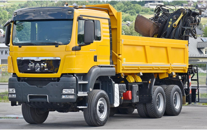 MAN TGS 33.480 - Tipper, Crane truck: picture 5 MAN TGS 33.480 - Tipper, Crane truck: picture 5