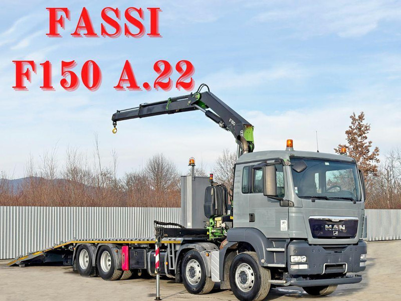 MAN TGS 35.360 * FASSI F150 A.22 + FUNK* TOPZUSTAND - Tow truck: picture 1 MAN TGS 35.360 * FASSI F150 A.22 + FUNK* TOPZUSTAND - Tow truck: picture 1