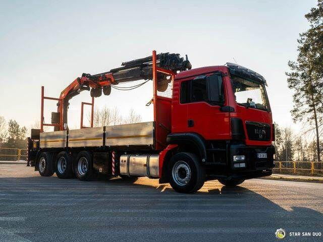 MAN TGS 35.400 - Dropside/ Flatbed truck, Crane truck: picture 4 MAN TGS 35.400 - Dropside/ Flatbed truck, Crane truck: picture 4