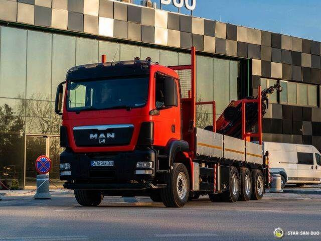 MAN TGS 35.400 - Dropside/ Flatbed truck, Crane truck: picture 5 MAN TGS 35.400 - Dropside/ Flatbed truck, Crane truck: picture 5