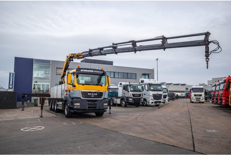 MAN TGS 35.440 8x4 Crane Palfinger PK 42002-SH - Dropside/ Flatbed truck, Crane truck: picture 3 MAN TGS 35.440 8x4 Crane Palfinger PK 42002-SH - Dropside/ Flatbed truck, Crane truck: picture 3