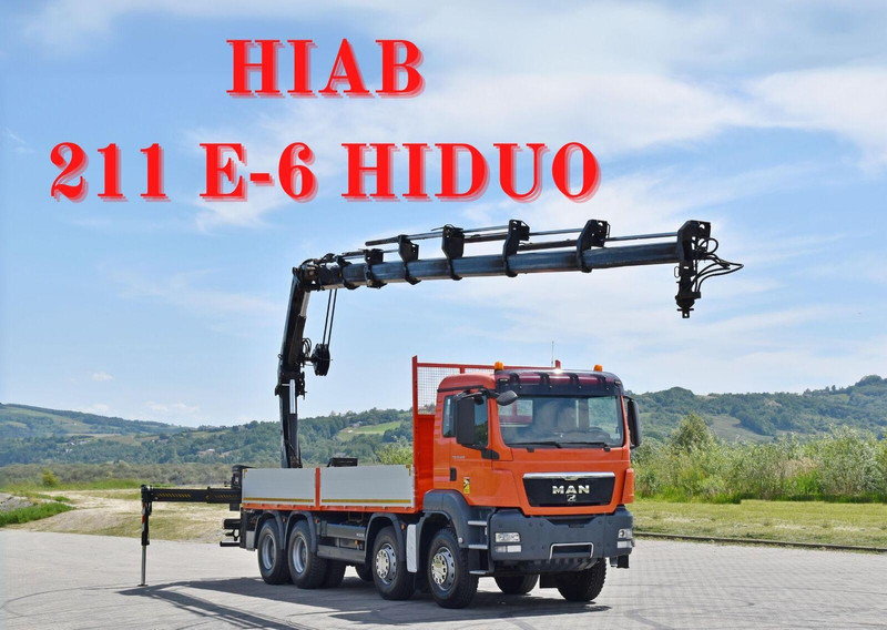 MAN TGS 35.440 - Dropside/ Flatbed truck, Crane truck: picture 1 MAN TGS 35.440 - Dropside/ Flatbed truck, Crane truck: picture 1