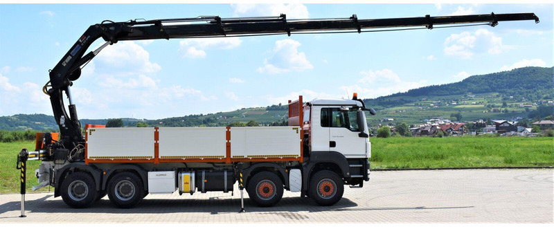 MAN TGS 35.440 * HIAB 322 EP-5HIPRO+FUNK / 8x4! - Dropside/ Flatbed truck, Crane truck: picture 5 MAN TGS 35.440 * HIAB 322 EP-5HIPRO+FUNK / 8x4! - Dropside/ Flatbed truck, Crane truck: picture 5