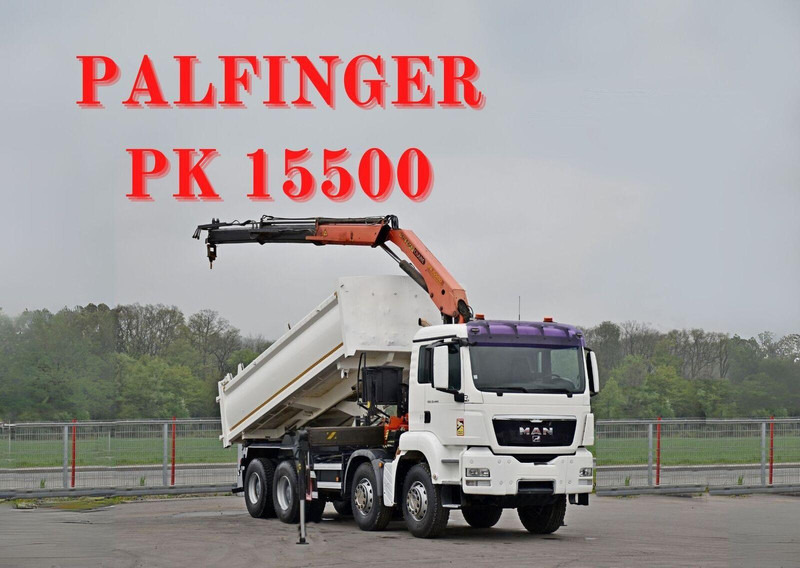 MAN TGS 35.440 * KIPPER 5,80m + KRAN * TOPZUSTAND - Tipper, Crane truck: picture 1 MAN TGS 35.440 * KIPPER 5,80m + KRAN * TOPZUSTAND - Tipper, Crane truck: picture 1