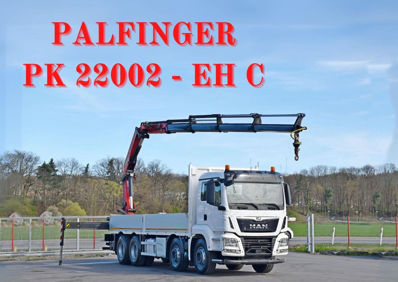 MAN TGS 35.500 - Dropside/ Flatbed truck, Crane truck: picture 1 MAN TGS 35.500 - Dropside/ Flatbed truck, Crane truck: picture 1