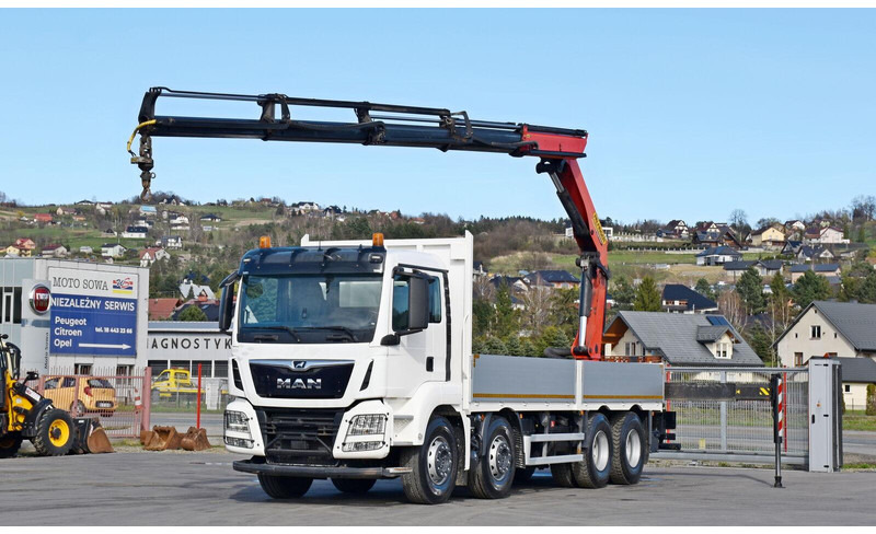 MAN TGS 35.500 - Dropside/ Flatbed truck, Crane truck: picture 2 MAN TGS 35.500 - Dropside/ Flatbed truck, Crane truck: picture 2