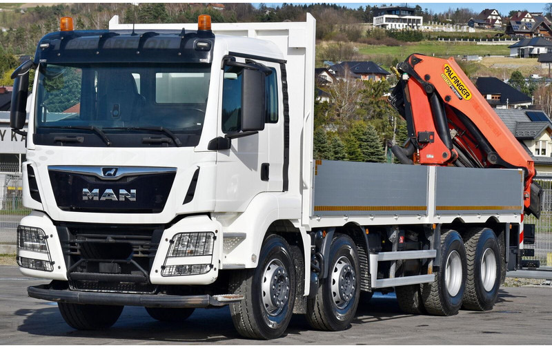 MAN TGS 35.500 - Dropside/ Flatbed truck, Crane truck: picture 4 MAN TGS 35.500 - Dropside/ Flatbed truck, Crane truck: picture 4