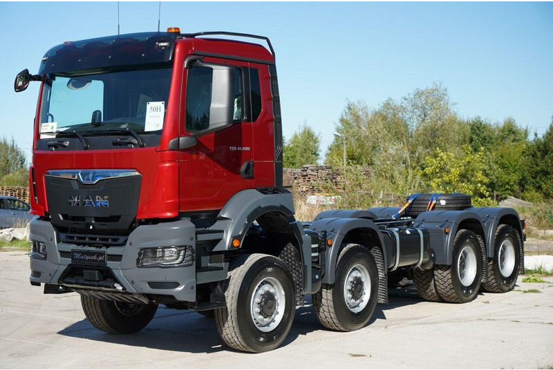 MAN TGS 41.480 / 8X8 / DO ZABUDOWY / FABRYCZNIE NOWY 2025 - Cab chassis truck: picture 1 MAN TGS 41.480 / 8X8 / DO ZABUDOWY / FABRYCZNIE NOWY 2025 - Cab chassis truck: picture 1