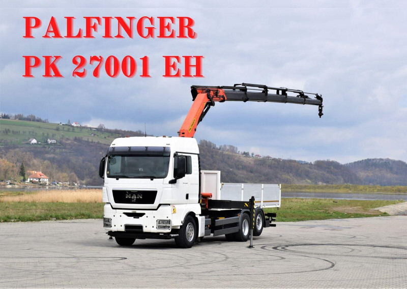 MAN TGX 26.480 - Dropside/ Flatbed truck, Crane truck: picture 1 MAN TGX 26.480 - Dropside/ Flatbed truck, Crane truck: picture 1