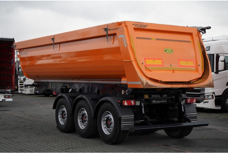 Meiller KIPPER WYWROTKA 26 m3 / STALOWA / RYNNA WANNA HP / OŚ PODNOSZON - Tipper semi-trailer: picture 4 Meiller KIPPER WYWROTKA 26 m3 / STALOWA / RYNNA WANNA HP / OŚ PODNOSZON - Tipper semi-trailer: picture 4