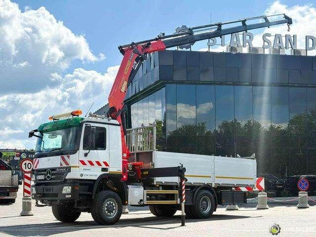 Mercedes-Benz ACTROS 2044A 4x4 Palfinger PK 20002 hds Crane - Dropside/ Flatbed truck: picture 1 Mercedes-Benz ACTROS 2044A 4x4 Palfinger PK 20002 hds Crane - Dropside/ Flatbed truck: picture 1