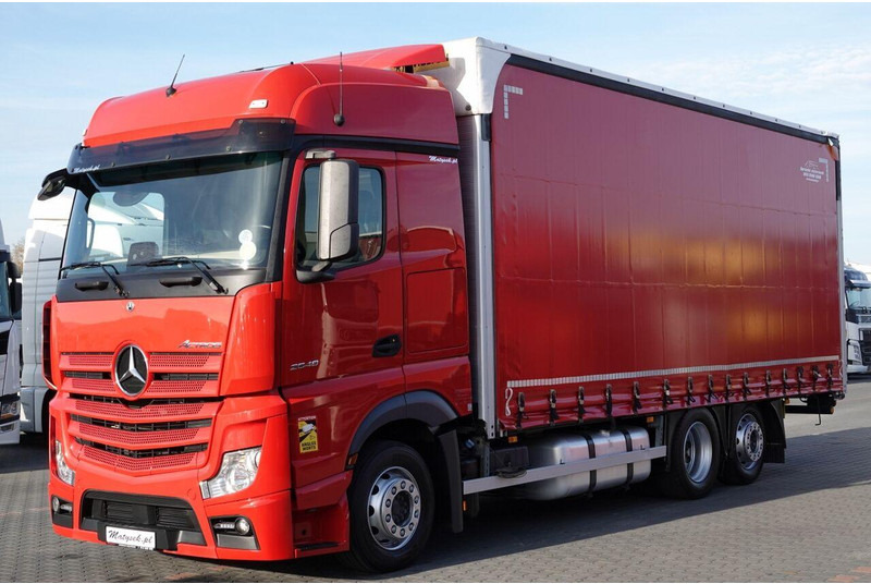 Mercedes-Benz ACTROS 25 480 - Curtainsider truck: picture 1 Mercedes-Benz ACTROS 25 480 - Curtainsider truck: picture 1