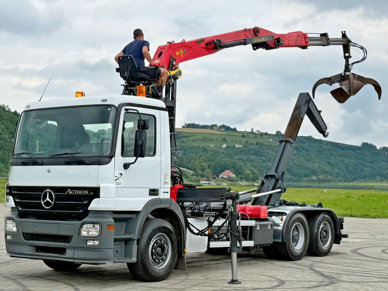 Mercedes-Benz ACTROS 2541 ABROLLKIPPER EPSILON E140Z81 TOP - Hook lift truck, Crane truck: picture 2 Mercedes-Benz ACTROS 2541 ABROLLKIPPER EPSILON E140Z81 TOP - Hook lift truck, Crane truck: picture 2