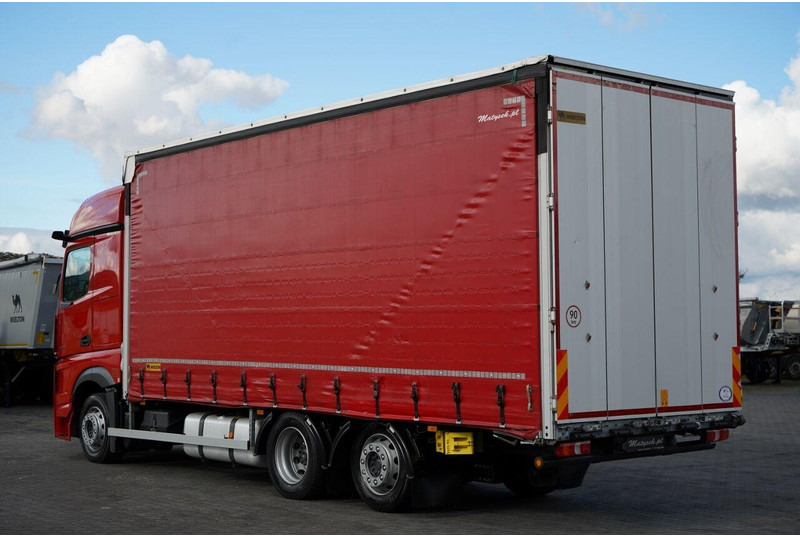 Mercedes-Benz ACTROS 2545 / SOLÓWKA  / 6x2 / OŚ PODNOSZONA / BIG SPACE / WIELT - Curtainsider truck: picture 3 Mercedes-Benz ACTROS 2545 / SOLÓWKA  / 6x2 / OŚ PODNOSZONA / BIG SPACE / WIELT - Curtainsider truck: picture 3
