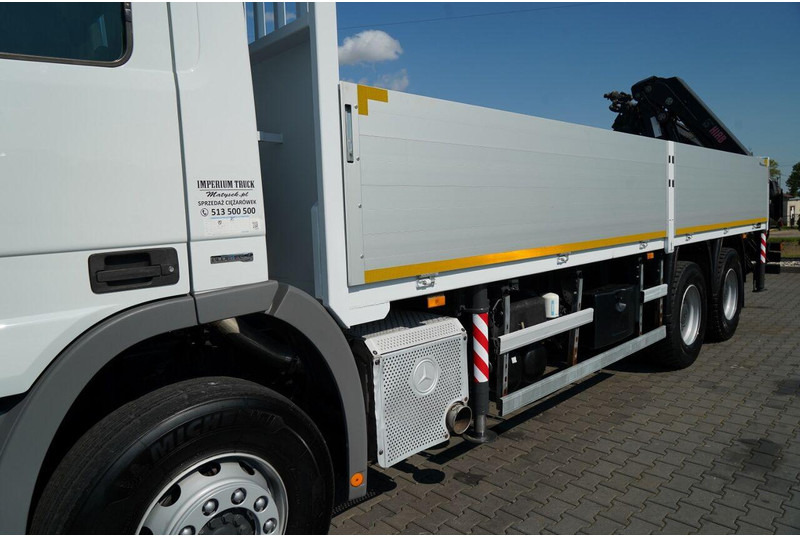 Dropside/ Flatbed truck, Crane truck Mercedes-Benz ACTROS 2636 / 6x4 / SKRZYNIOWY 7 M + HDS HIAB - WYSÓW 12,6 M /: picture 20 Dropside/ Flatbed truck, Crane truck Mercedes-Benz ACTROS 2636 / 6x4 / SKRZYNIOWY 7 M + HDS HIAB - WYSÓW 12,6 M /: picture 20