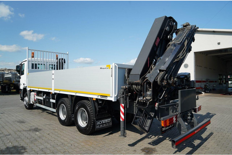 Dropside/ Flatbed truck, Crane truck Mercedes-Benz ACTROS 2636 / 6x4 / SKRZYNIOWY 7 M + HDS HIAB - WYSÓW 12,6 M /: picture 13 Dropside/ Flatbed truck, Crane truck Mercedes-Benz ACTROS 2636 / 6x4 / SKRZYNIOWY 7 M + HDS HIAB - WYSÓW 12,6 M /: picture 13