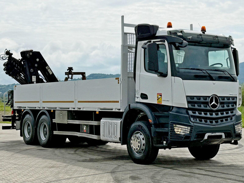 Mercedes-Benz ACTROS 2636 * HIAB 211 E-6 HIDUO/FUNK *6x4 - Dropside/ Flatbed truck, Crane truck: picture 3 Mercedes-Benz ACTROS 2636 * HIAB 211 E-6 HIDUO/FUNK *6x4 - Dropside/ Flatbed truck, Crane truck: picture 3
