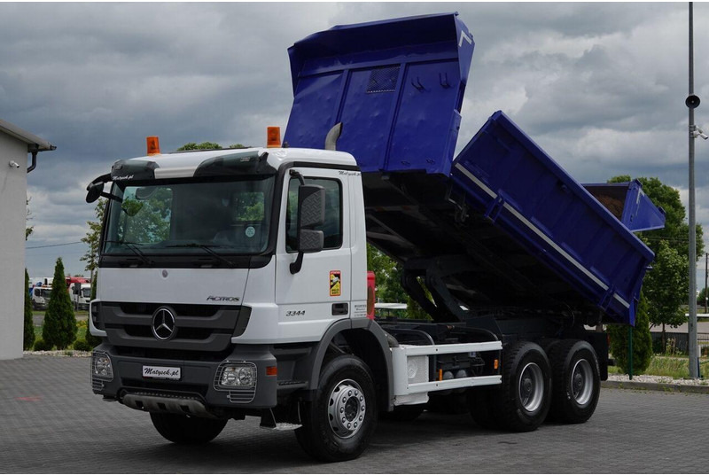 Mercedes-Benz ACTROS 3344 / 6x4 / WYWROTKA 2 STR / BORDMATIC / HYDROBURTA / HY - Tipper: picture 2 Mercedes-Benz ACTROS 3344 / 6x4 / WYWROTKA 2 STR / BORDMATIC / HYDROBURTA / HY - Tipper: picture 2