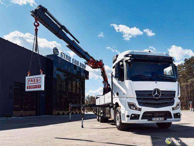New Dropside/ Flatbed truck, Crane truck Mercedes-Benz ACTROS 3351 NEW 6x4 Fassi F485 Crane: picture 12 New Dropside/ Flatbed truck, Crane truck Mercedes-Benz ACTROS 3351 NEW 6x4 Fassi F485 Crane: picture 12