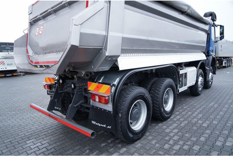 Tipper Mercedes-Benz ACTROS 4145 / 8X8 / WYWROTKA TYLNOZSYPOWA / KH-KIPPER 6 M / AUTO: picture 18